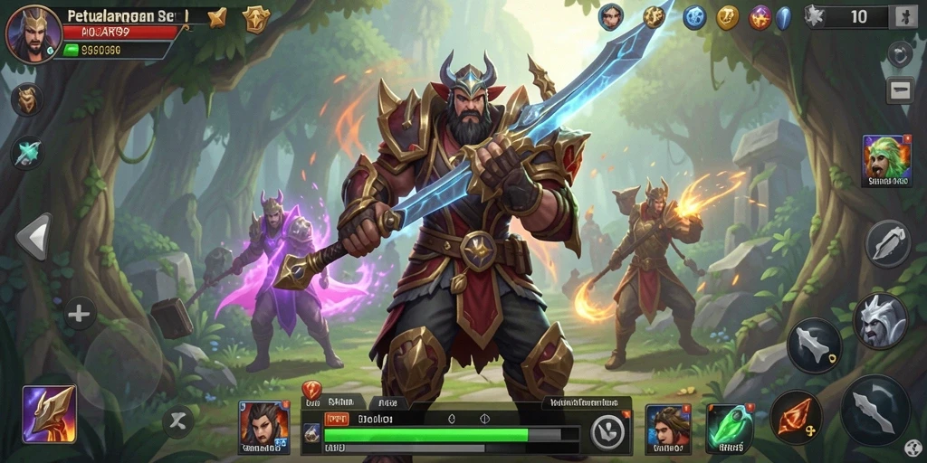 Tampilan gameplay menakjubkan di BANDAR99, penuh aksi dan petualangan.