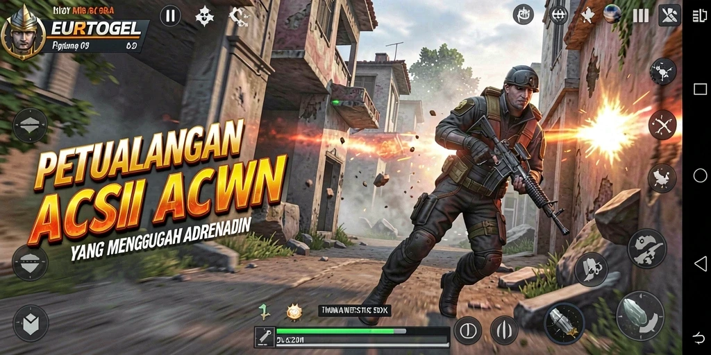 Tampilan mendebarkan dari gameplay <strong>EUROTOGEL</strong> saat melawan musuh.