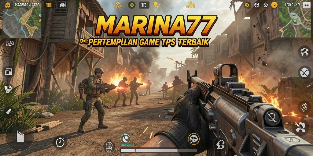 Gameplay menegangkan di dunia pertempuran MARINA77.
