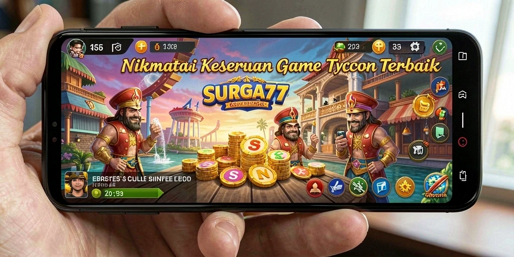 Tampilan gameplay SURGA77 yang menarik dan penuh strategi.
