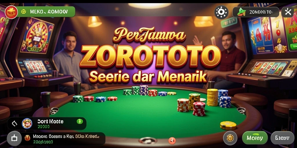 Screenshot ZOROTOTO menampilkan gameplay kasino yang menarik dan interaktif.